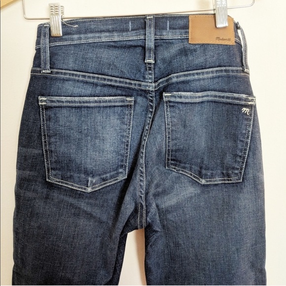 Madewell High Rise Slim Straight Leg Jeans - Picture 5 of 7